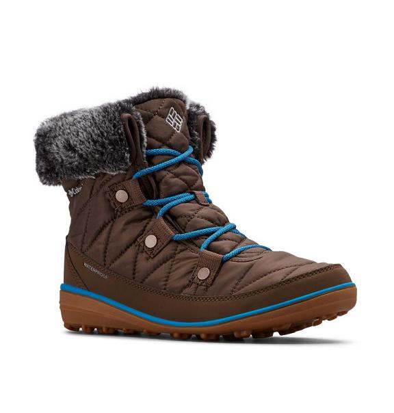 Columbia Omni-Heat Boots Blue For Women's NZ71632 New Zealand